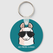 No Prob-Llama Schlüsselanhänger (Vorderseite)
