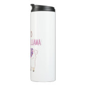 No Probllama Llama Funny Thermosbecher (Nach rechts gedreht)