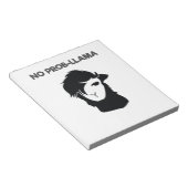 No Probllama Llamas Notizblock (angewinkelt)