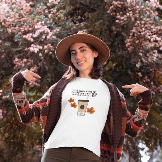 NO Pumpkin Gewürz-Herbstlaub T-Shirt