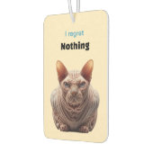 No regret Sphynx Cat Autolufterfrischer (Links)