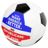 "NO Republicans" Fußball (Dreiviertel)