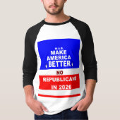 "NO Republicans" T-Shirt (Vorderseite)