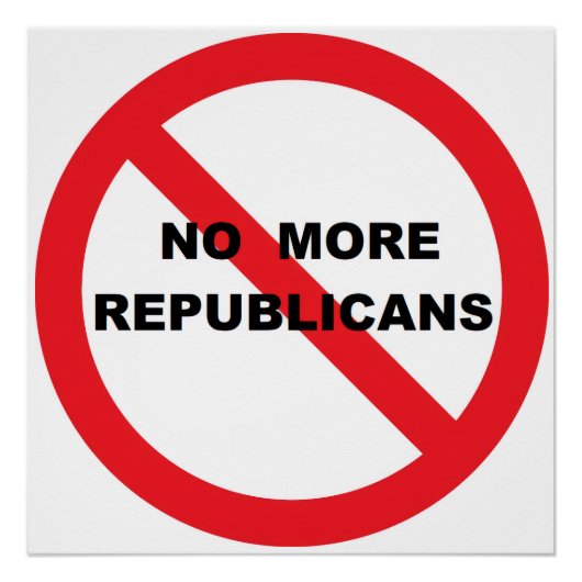 NO Repugs Poster (Vorderseite)
