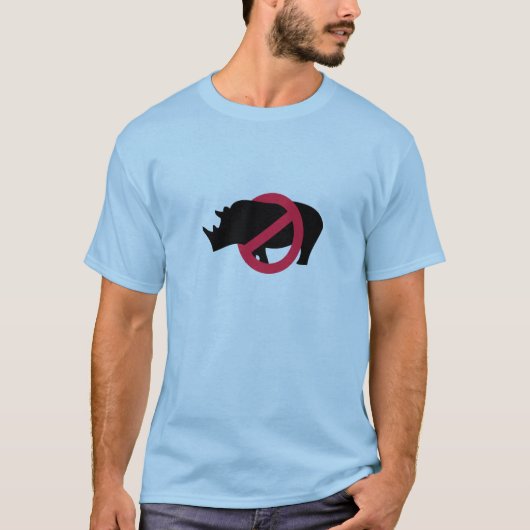 No Rhinos - Rino Buster T-Shirt (Vorderseite)
