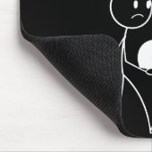 No Ride Today Funny Motorcycle Motorcycle Lovers M Mousepad (Ecke)