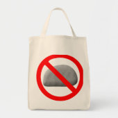 "No Rocks" Trick oder Treat Bag Tragetasche (Vorne)