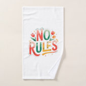No Rules Badhandtuch Set (Handtuch)