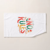 No Rules Badhandtuch Set (Handtuch)