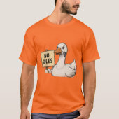 No Rules Gans Bold Rebel T-Shirt (Vorderseite)