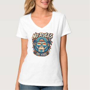 No Rules Monkey Damen T-Shirt