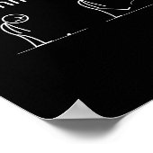 No Running Today Funny Marathon Runner Athlete Men Poster (Ecke)