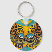 No Seeing Moth Schlüsselanhänger (Rückseite)