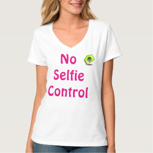 "No Selfie Kontrolle" Women Shirt