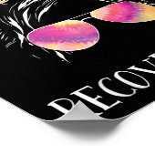 No Shame In My Recovery Game Motivational Emwermen Poster (Ecke)