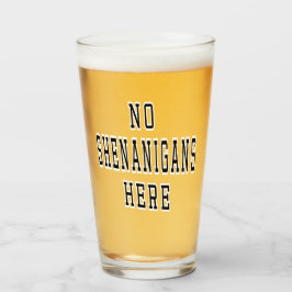 No Shenanigans Here Political Irish Zitat St Paddy Glas
