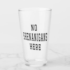 No Shenanigans Here Political Irish Zitat St Paddy Glas