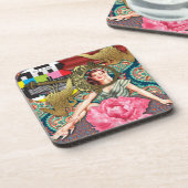 No-Signal - Cheeky Lady Untersetzer (Linke Seite)