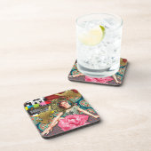 No-Signal - Cheeky Lady Untersetzer (Rechte Seite)