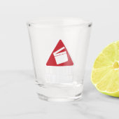 No Slate No Action - Funny Camera Team Schnapsglas (Vorderseite)