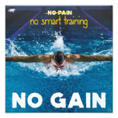 No smart training, no gain fotodruck (Vorne)