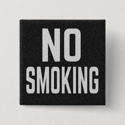 No Smoking Button (Vorderseite)