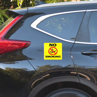 No Smoking Custom-Cut Vinyl Sticker