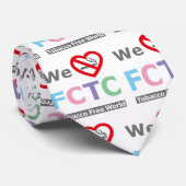 No smoking_necktie_FCTC Krawatte (Gerollt)