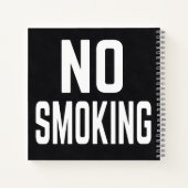 No Smoking Notizblock (Rückseite)