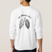 No Smoking T-Shirt – Anti-Smoking Awareness Tee (Rückseite)