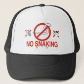 NO SNAKING TRUCKERKAPPE (Vorderseite)