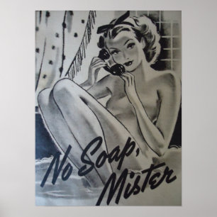 No Soap Mister Poster