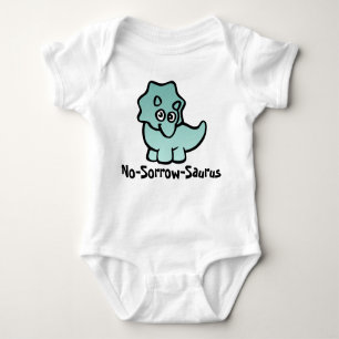 No-Sorrow-Saurus Dino Cuteness Baby Strampler