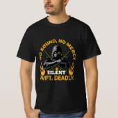 No Sound No Mercy Ninja T-Shirt – Silent Swift Dea (Vorderseite)