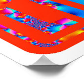 No Speed Limit (5) mit Fraktal Art Poster (Ecke)