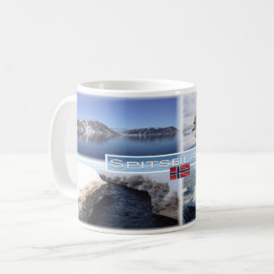 NO Spitzbergen - Svalbard - Fjord - Polarbär - Kaffeetasse