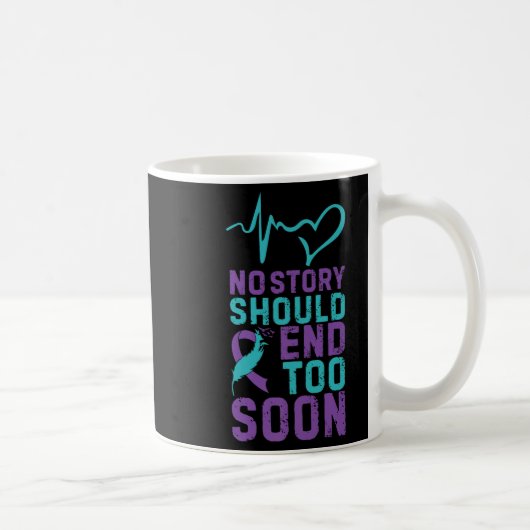 No Story Should End Too Soon Premium  Kaffeetasse (Rechts)