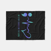 No Story Should End Too Soon Suicide Prevention Aw Fleecedecke (Vorderseite (Horizontal))