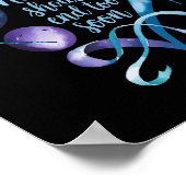 No Story Should End Too Soon Suicide Prevention Aw Poster (Ecke)