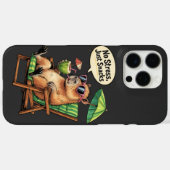 No Stress, Just Snacks – Cute Capybara Summer Vaca Case-Mate iPhone Hülle (Rückseite (Horizontal))