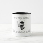 No Stress, Just Viking Spirit Tasse (Zentrum)
