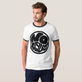 NO STYLIST black emblem ringer T-Shirt (Vorne ganz)