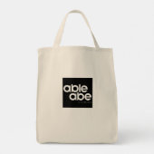 NO STYLIST double purp emblem grocery Tote Bag Tragetasche (Rückseite)