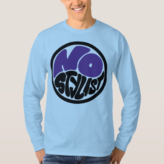 NO STYLIST double purp emblem long sleeve T-Shirt (Vorderseite)