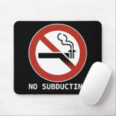 No Subducting Logo Mousepad (Mit Mouse)