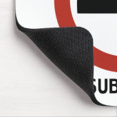 No Subducting Logo Mousepad (Ecke)