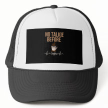 No Talkie Before Coffee Humor Coffee Lovers ART