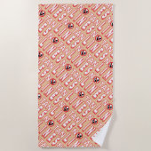 No Tan Lines Strandtuch (Vorderseite)