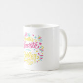 No te limites naciste para brillar kaffeetasse (VorderseiteRechts)