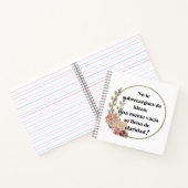 No te sobrecargues de ideas notizblock (Innenseite)